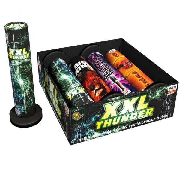 XXL THUNDER 30mm SS30A – single shot hukowy Klasek 4 sztuki / 30 mm