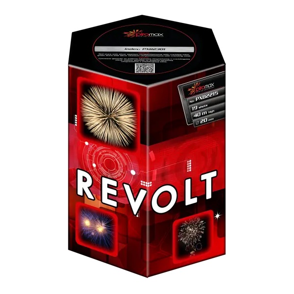 REVOLT PXB2215 – wyrzutnia Piromax 19 strzałów 25 mm