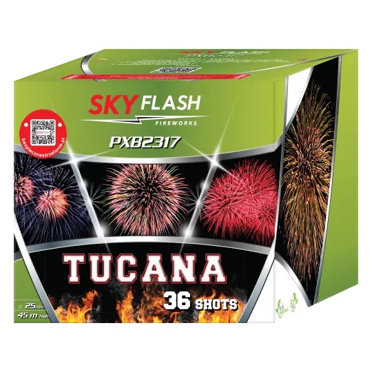 TUCANA PXB2317 – wyrzutnia Piromax 36 strzałów 25 mm