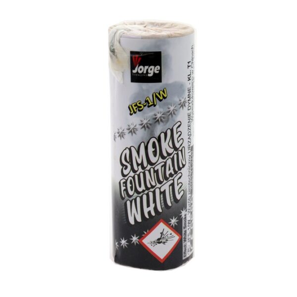 JFS-1/W White – świeca dymna Jorge biała 1 sztuka