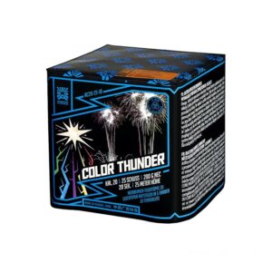 COLOR THUNDER AC20-25-10 – wyrzutnia Argento 25 strzałów 20 mm