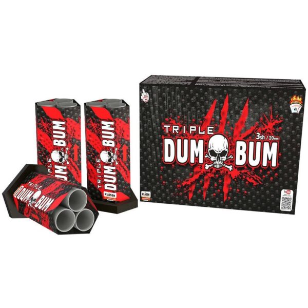 Dum Bum Triple Shots C320D – single shot hukowy Klasek 5 sztuk / 20 mm