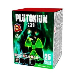 PLUTONIUM CLE4321 – wyrzutnia SrPyro 25 strzałów 38 mm