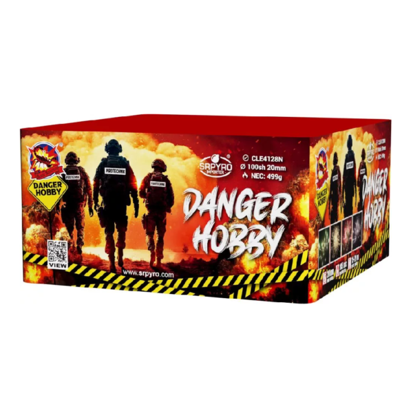 DANGER HOBBY CLE4128N – wyrzutnia SrPyro 100 strzałów 20 mm