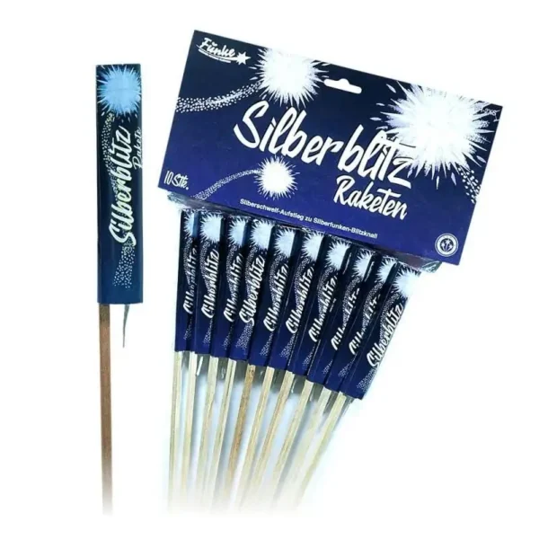 SILBERBLITZ RAKETEN FR-2XS – rakiety hukowe Funke 10 sztuk