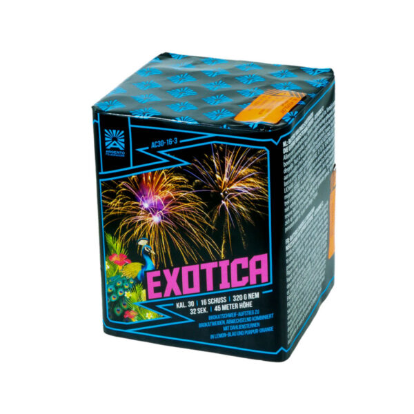 EXOTICA AC30-16-3 – wyrzutnia Argento 16 strzałów 30 mm
