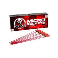 Scream Rocket Micro RS1 – gwiżdżące rakietki Klasek 12 sztuk