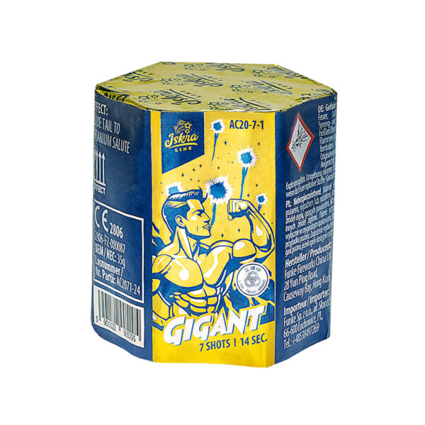 GIGANT 1 AC20-7-1 – wyrzutnia hukowa Iskra 7 strzałów 20 mm