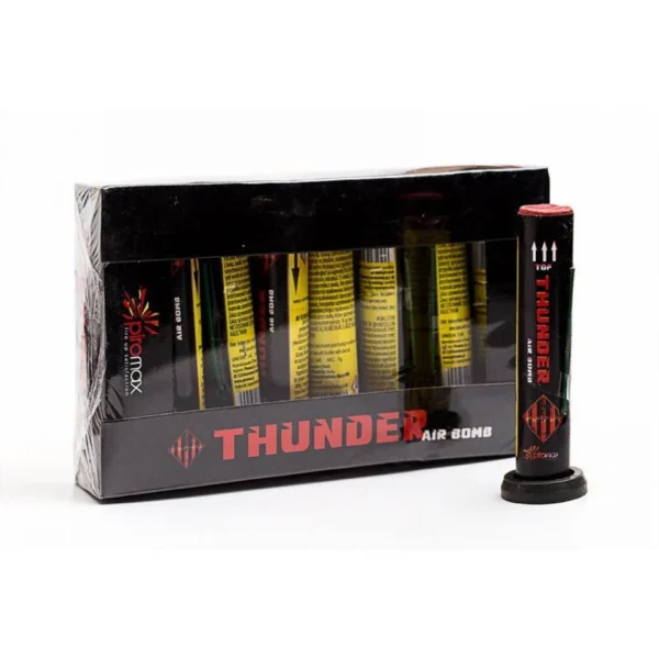 Thunder Air Bomb PXG201 – single shot hukowy Piromax 8 sztuk / 20 mm