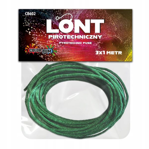 Color Bum CB602 – lont pirotechniczny 3x1 metr