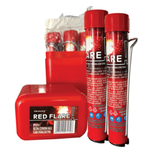 CZERWONA/RED FLARE XP1070-1 – raca morska Triplex 1 sztuka