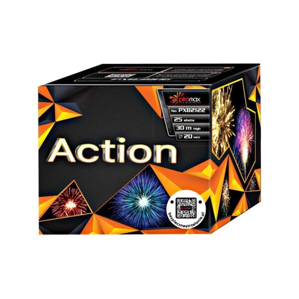 ACTION PXB2122 – wyrzutnia Piromax 25 strzałów 20 mm