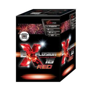 EXPLOSION RED PXB2111 – wyrzutnia Piromax 16 strzałów 20 mm