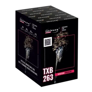 Whistling Crackling TXB263 – wyrzutnia Triplex 25 strzałów 25 mm