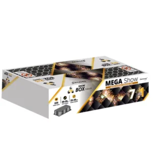 MEGA SHOW TXB549 – wyrzutnia Triplex 225 strzałów 25/30 mm