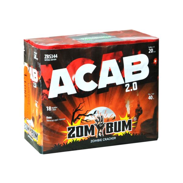 ACAB 2.0 Cracker ZBS344 – wyrzutnia hukowa Zom Bum 18 strzałów 20 mm