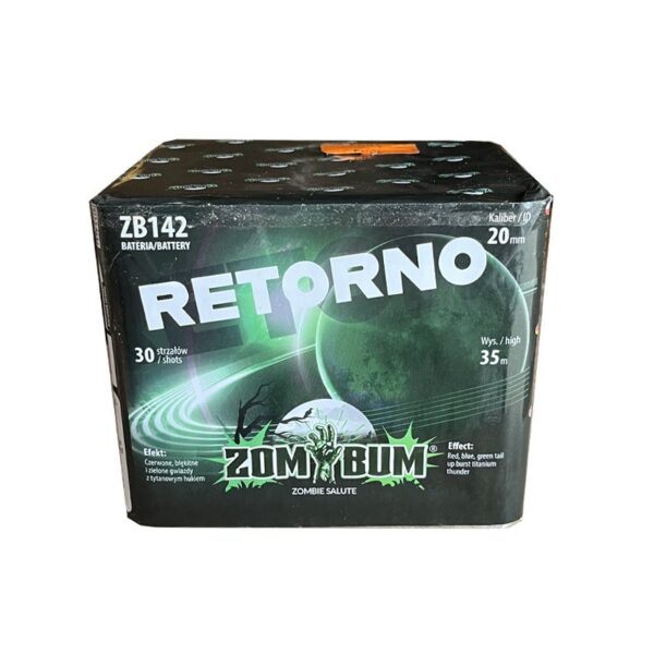 Hukowa RETORNO ZB142 – wyrzutnia Zom Bum 30 strzałów 20 mm