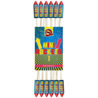 MINI ROCKETS 18,5MM CLE2602 – rakiety SrPyro 12 sztuk