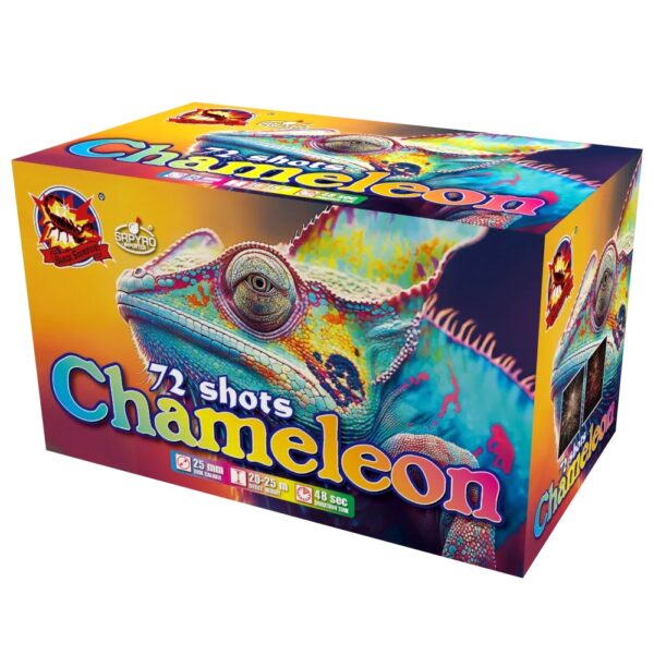 CHAMELEON CLE4580 – wyrzutnia SrPyro 72 strzałów 25 mm
