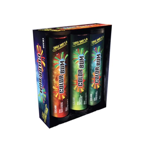 Color 5.0 CB300 50 mm – single shoty Zom Bum 3 sztuki 50 mm