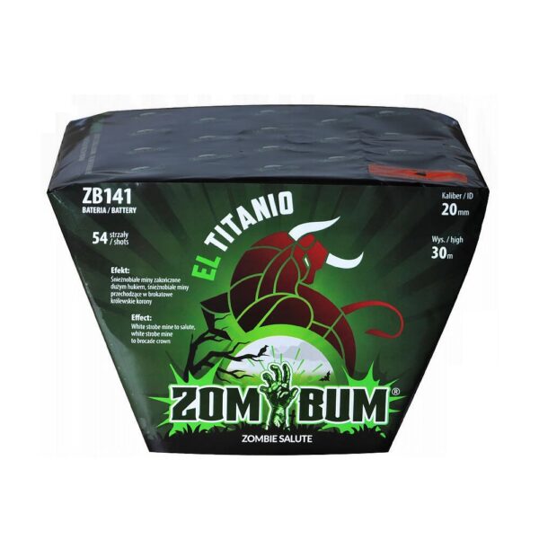 El Titanio ZB141 – wyrzutnia hukowa Zom Bum 54 strzałów 20 mm