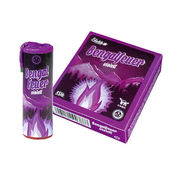 BENGALFEUER VIOLETT FFL-20P – ognie bengalskie Funke 3 sztuki