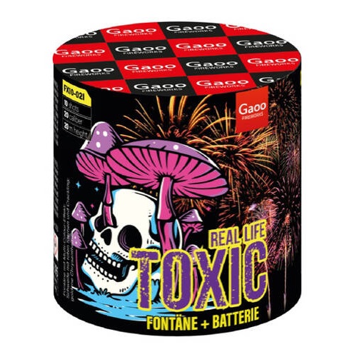 TOXIC FX10-02 – wyrzutnia z fontanną Gaoo 10 strzałów 20 mm