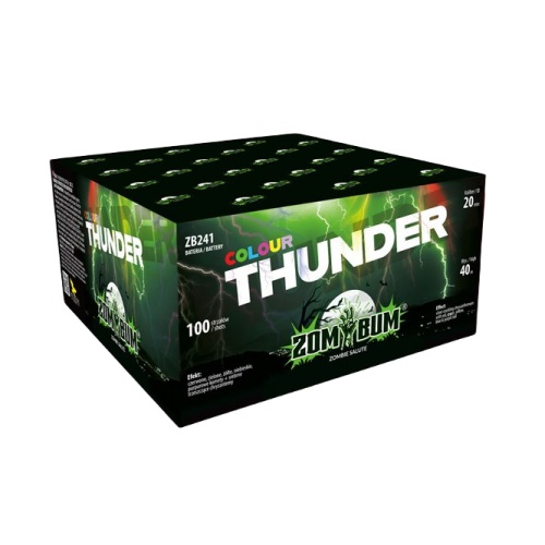 Color Thunder ZB241 – wyrzutnia hukowa Zom Bum 100 strzałów 20 mm
