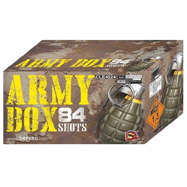 ARMY BOX CLE4524 – wyrzutnia SrPyro 84 strzały 30/48 mm