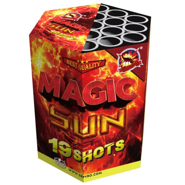 MAGIC SUN CLE4420 – wyrzutnia SrPyro 19 strzałów 38 mm