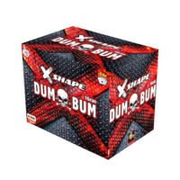 Dum Bum X SHAPE CX1620D – wyrzutnia hukowa Klasek 16 strzałów 0.8"