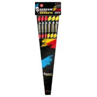 SCREAM ROCKETS PXR226 – rakiety Piromax 6 sztuk
