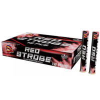 Red STROBE CLE0549-2 – stroboskop SrPyro czerwony 1 sztuka