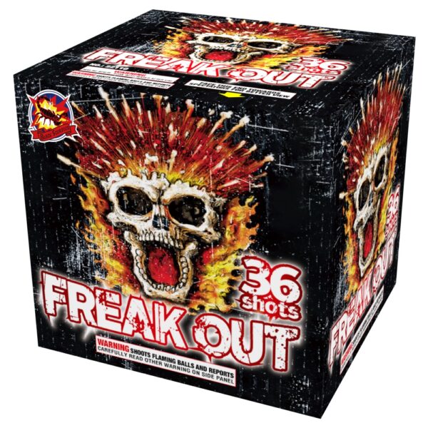 FREAK OUT CLE4247 – wyrzutnia SrPyro 36 strzałów 25 mm