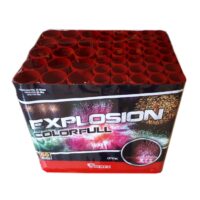 Surex EXPLOSION COLORFULL CS7378C – wyrzutnia 50 strzałów 24/38 mm