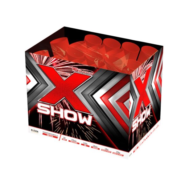 XSHOW CX1620X – wyrzutnia Klasek 16 strzałów 20 mm