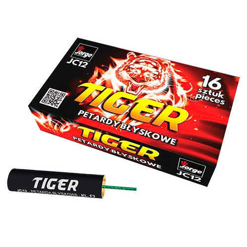 TIGER JC12 – petardy błyskowe Jorge 16 sztuk