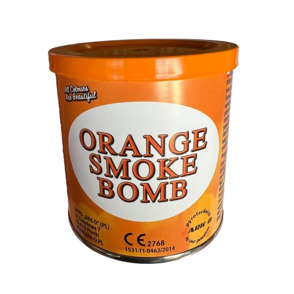 ORANGE SMOKE BOMB – puszka dymna ARK-O pomarańczowa