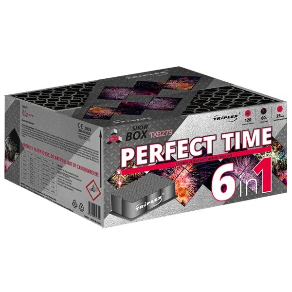 PERFECT TIME TXB279 – wyrzutnia Triplex 120 strzałów 25 mm
