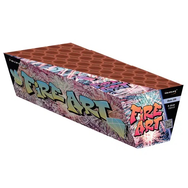 FIRE ART TXB939 – wyrzutnia Triplex 100 strzałów 20 mm