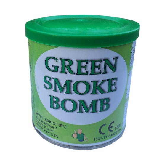 GREEN SMOKE BOMB – puszka dymna ARK-O zielona