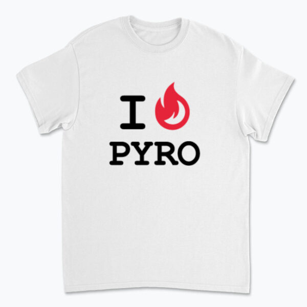 I LOVE PYRO – koszulka