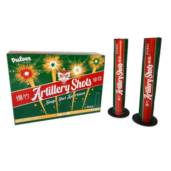 Artillery Shots PP-SE-30-01 – single shot Pulver 4 sztuki / 30 mm