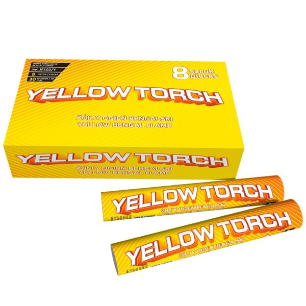 YELLOW BENGAL FLAME JF102/Y – ogień bengalski Jorge żółty 1 sztuka