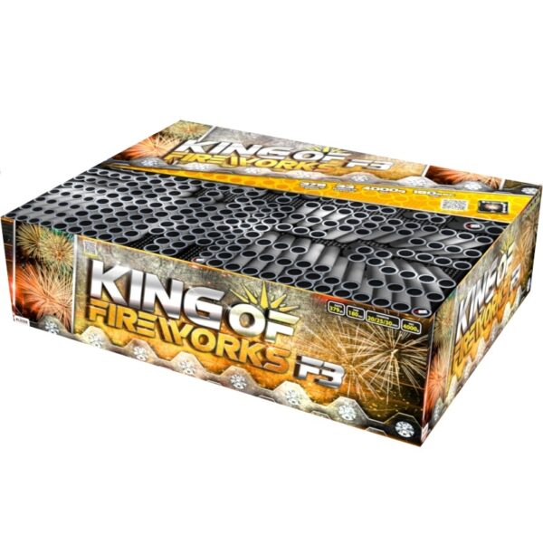 King Fireworks C379XMK/C – wyrzutnia Klasek 379 strzałów 20/25/30 mm