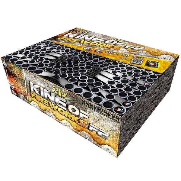 KING FIREWORKS C223XMK/C – wyrzutnia Klasek 223 strzałów 20/25/30 mm