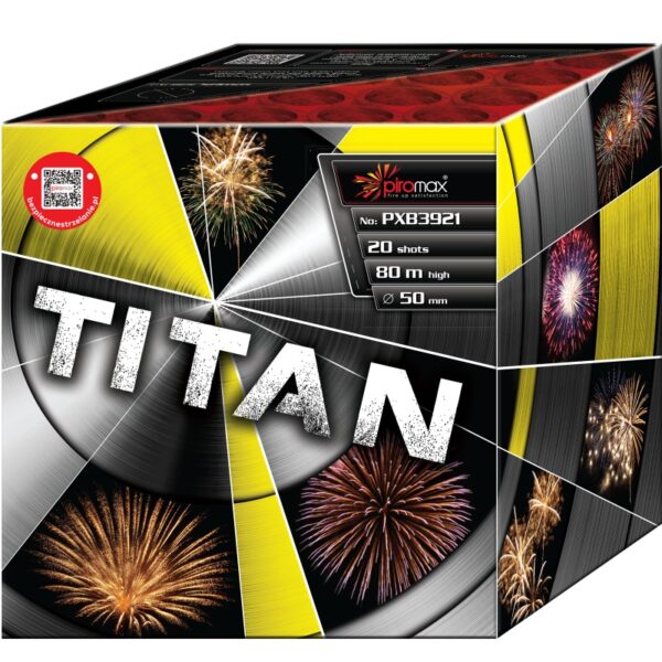 TITAN PXB3921 – wyrzutnia Piromax 20 strzałów 50 mm