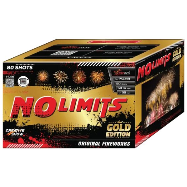 NO LIMITS GOLD PXC219 – wyrzutnia Piromax 80 strzałów 30 mm