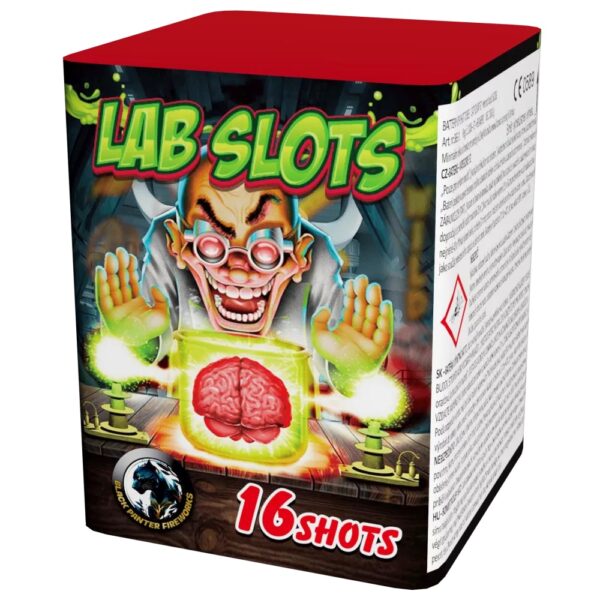 Lab Slots 1620MIXBL – wyrzutnia SrPyro 16 strzałów 20 mm