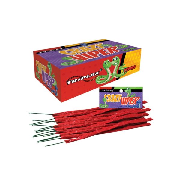 CRAZY VIPER TXP789 – sznurki cracklingowe Triplex 12 sztuk